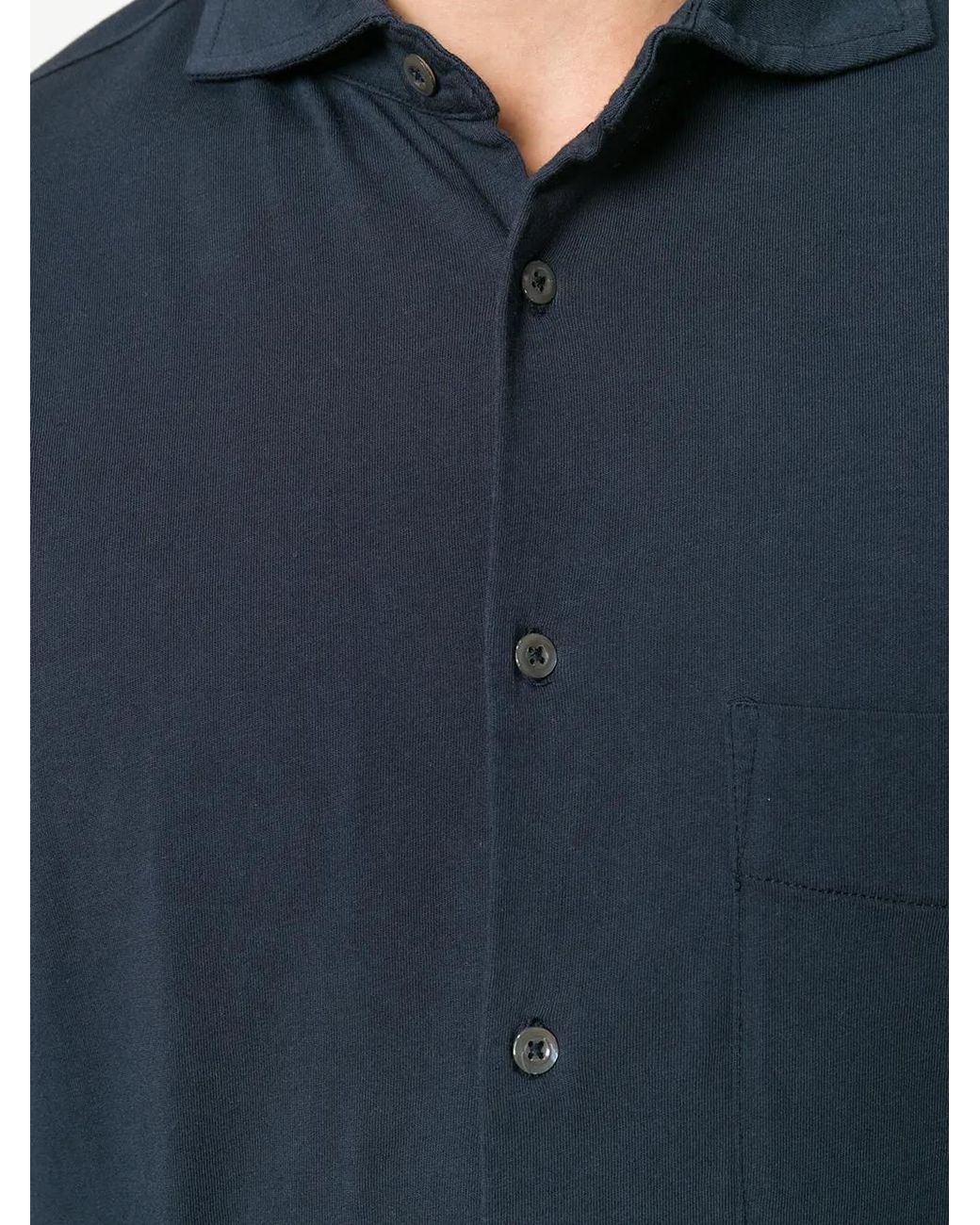 Aspesi Blue Slim Fit Shirt for men
