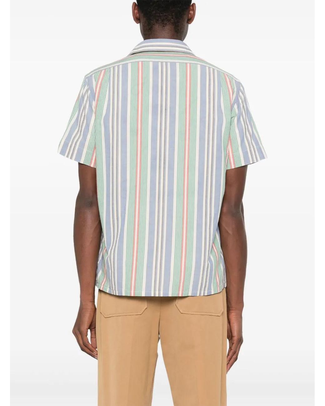 Polo Ralph Lauren Blue Striped Shirt for men