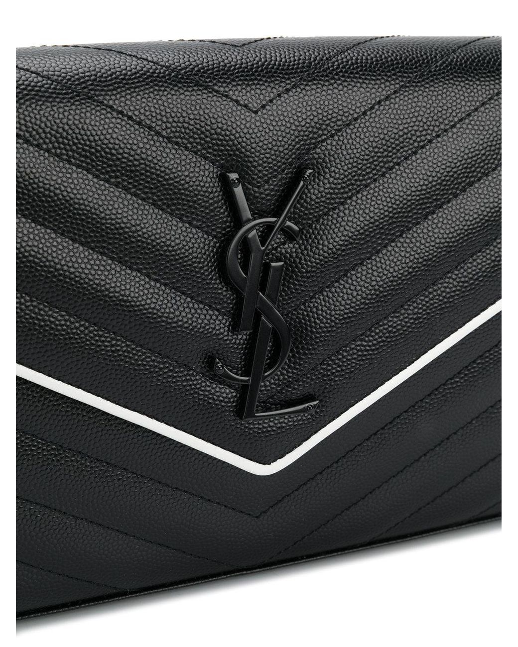 Saint Laurent Monogram Wallet On Chain - Farfetch