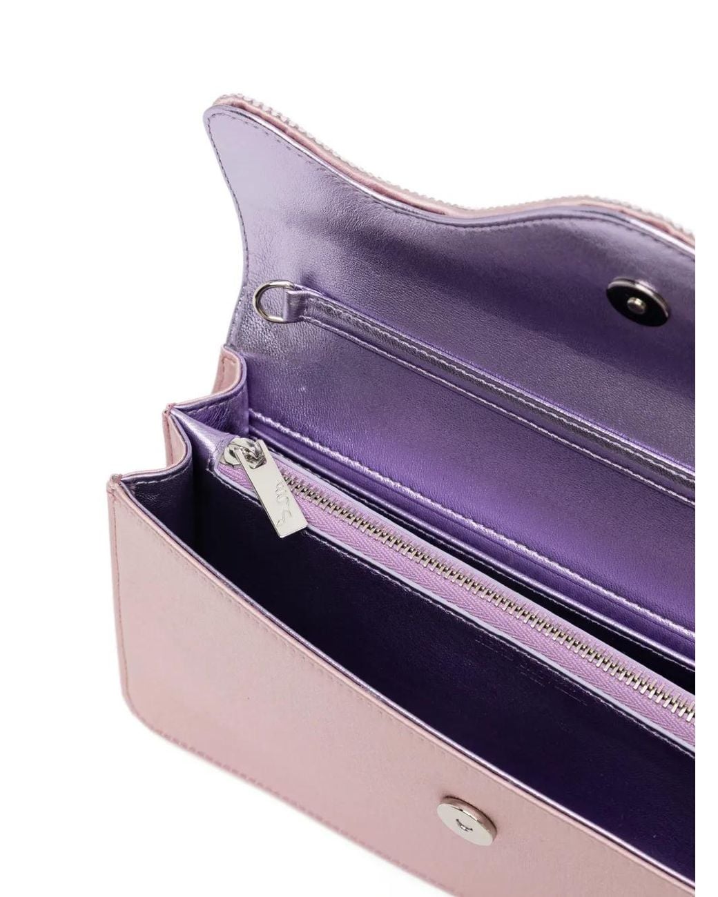 Rene Caovilla Pink Onda Crossbody Bag