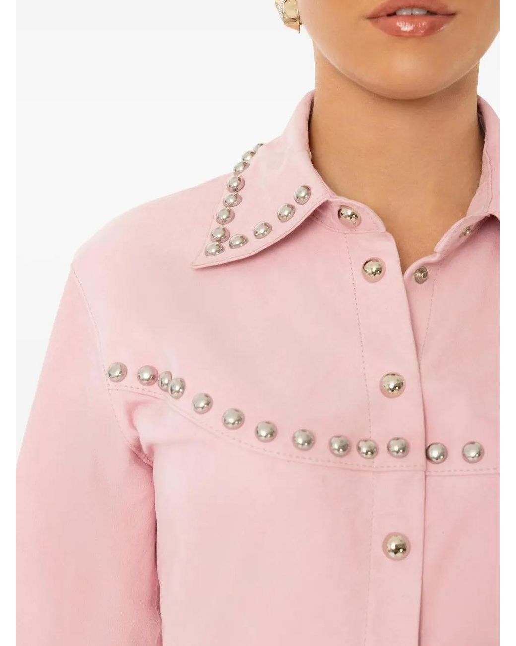 retroféte Pink Palmira Shirt