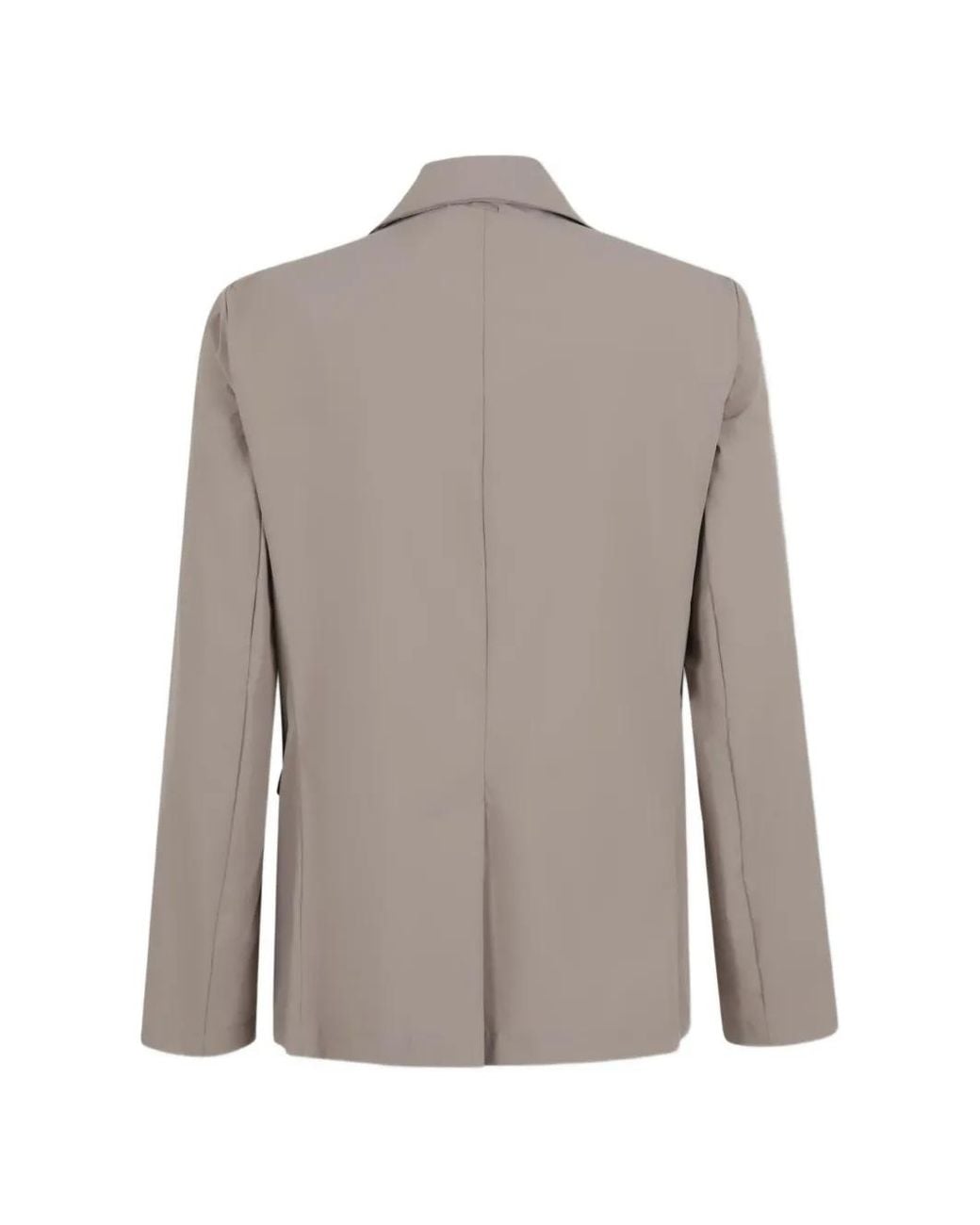 Herno Gray Button Jacket for men