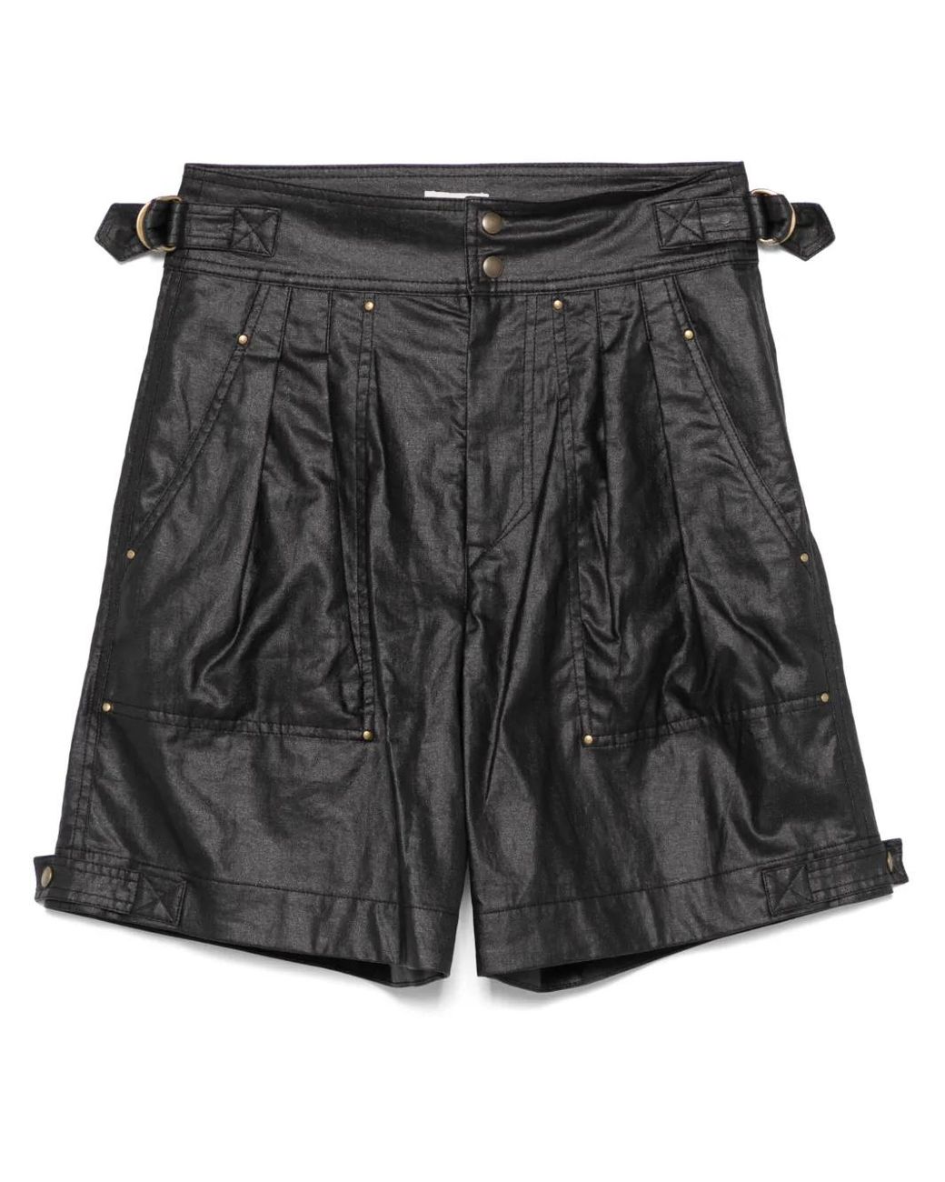 Isabel Marant Black Felize Shorts