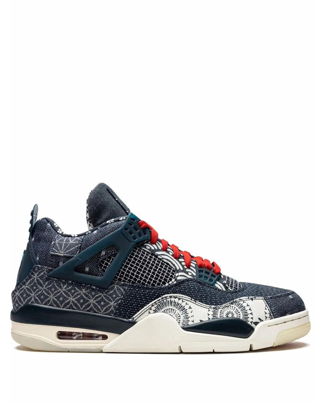 Nike Blue Air 4 Retro Se "Sashiko" Sneakers