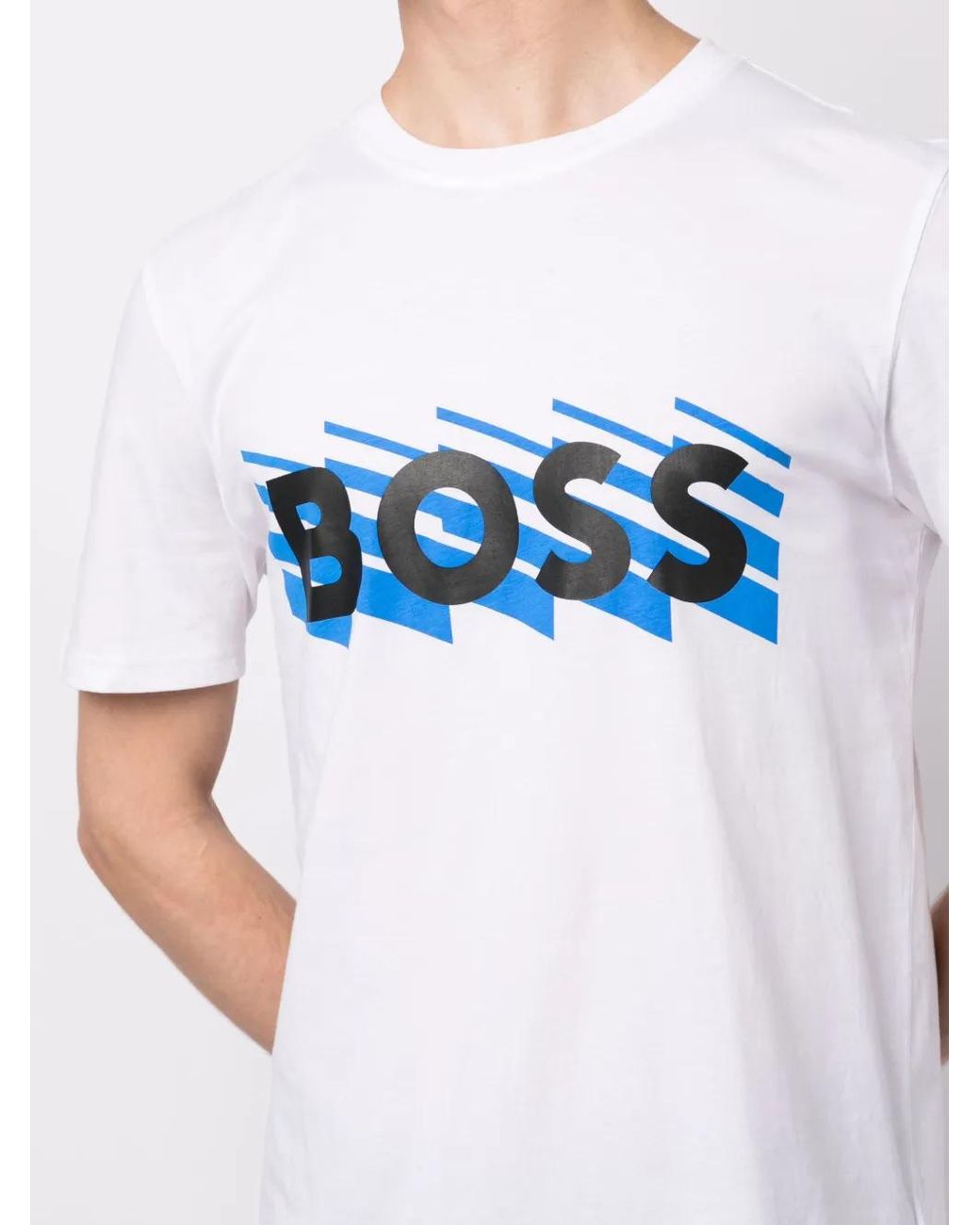 Boss Blue Teerete T-Shirt for men