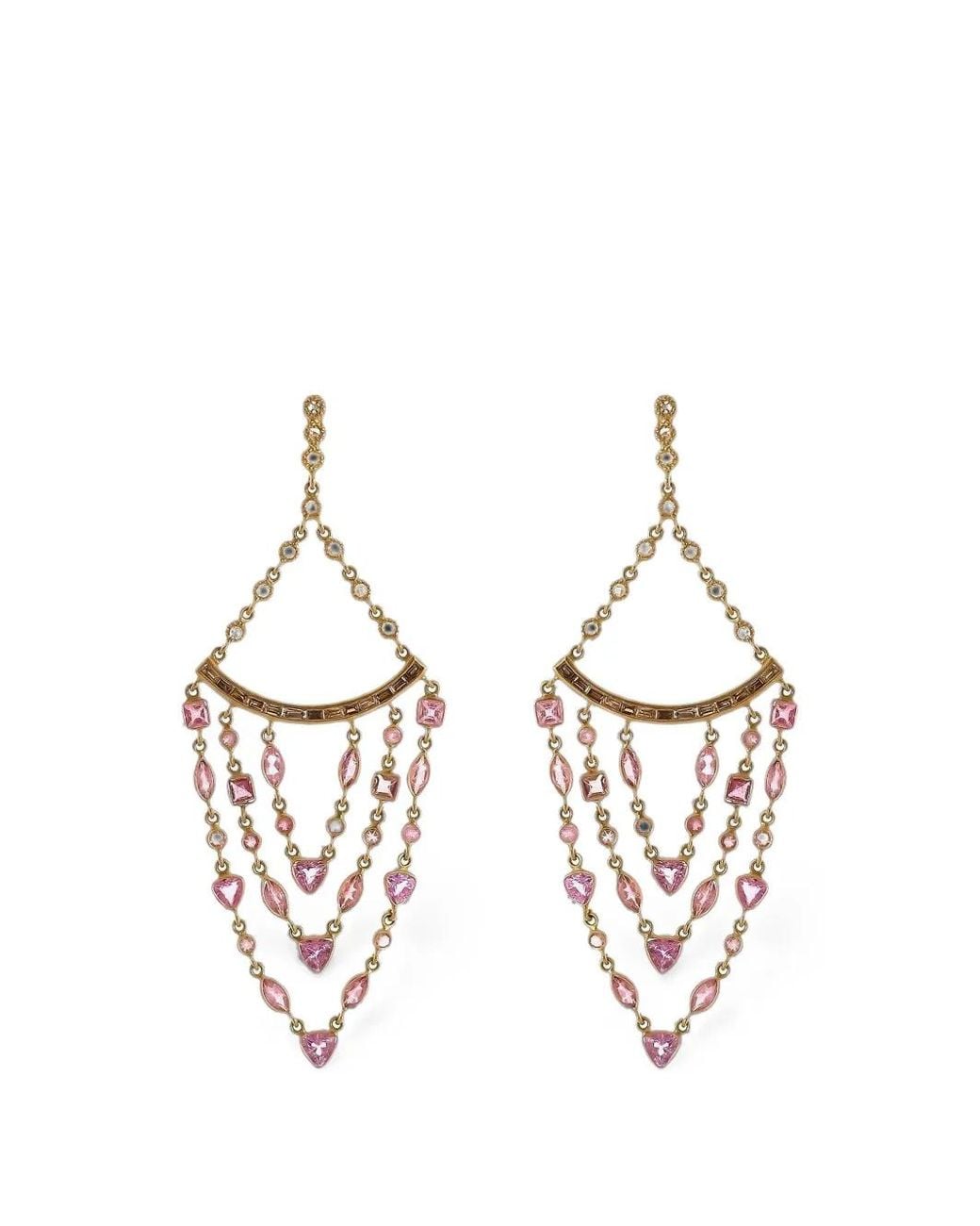 Coomi White Affinity Sapphire And Diamond Earrings