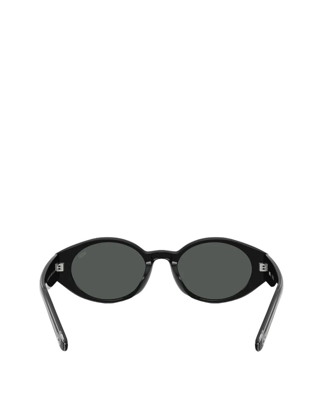 DIESEL Black Oval Sunglasses