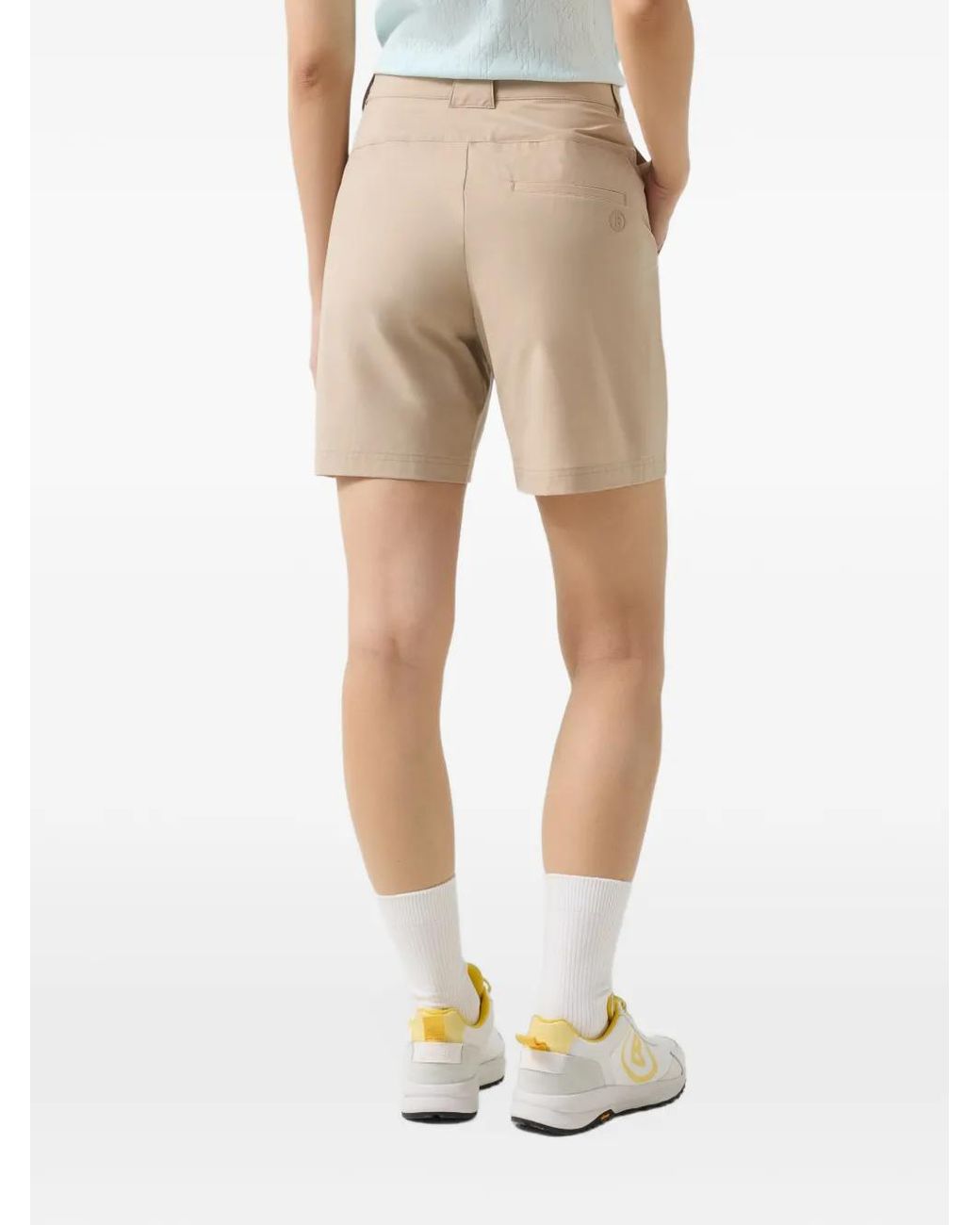 Bogner White Eleni Stretch Shorts