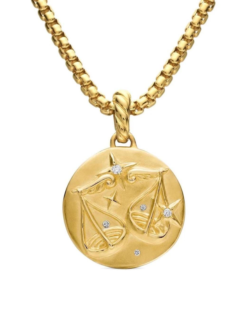 david-yurman-18k-libra-diamond-necklace-in-metallic-lyst