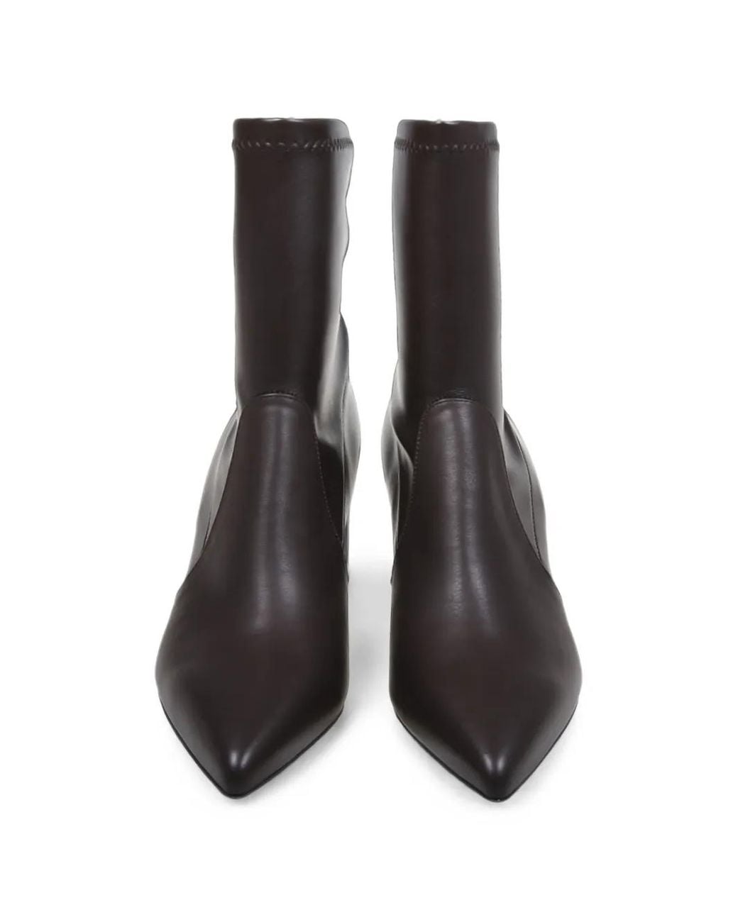 Sergio Levantesi Black Janet Pointed-Toe Ankle Boots