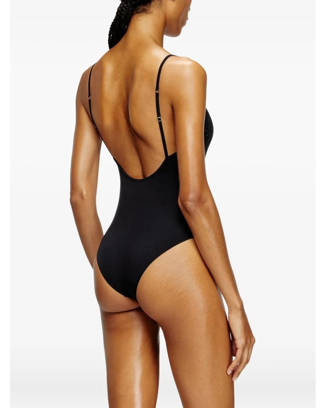 DIESEL Black Oval-D Bodysuit