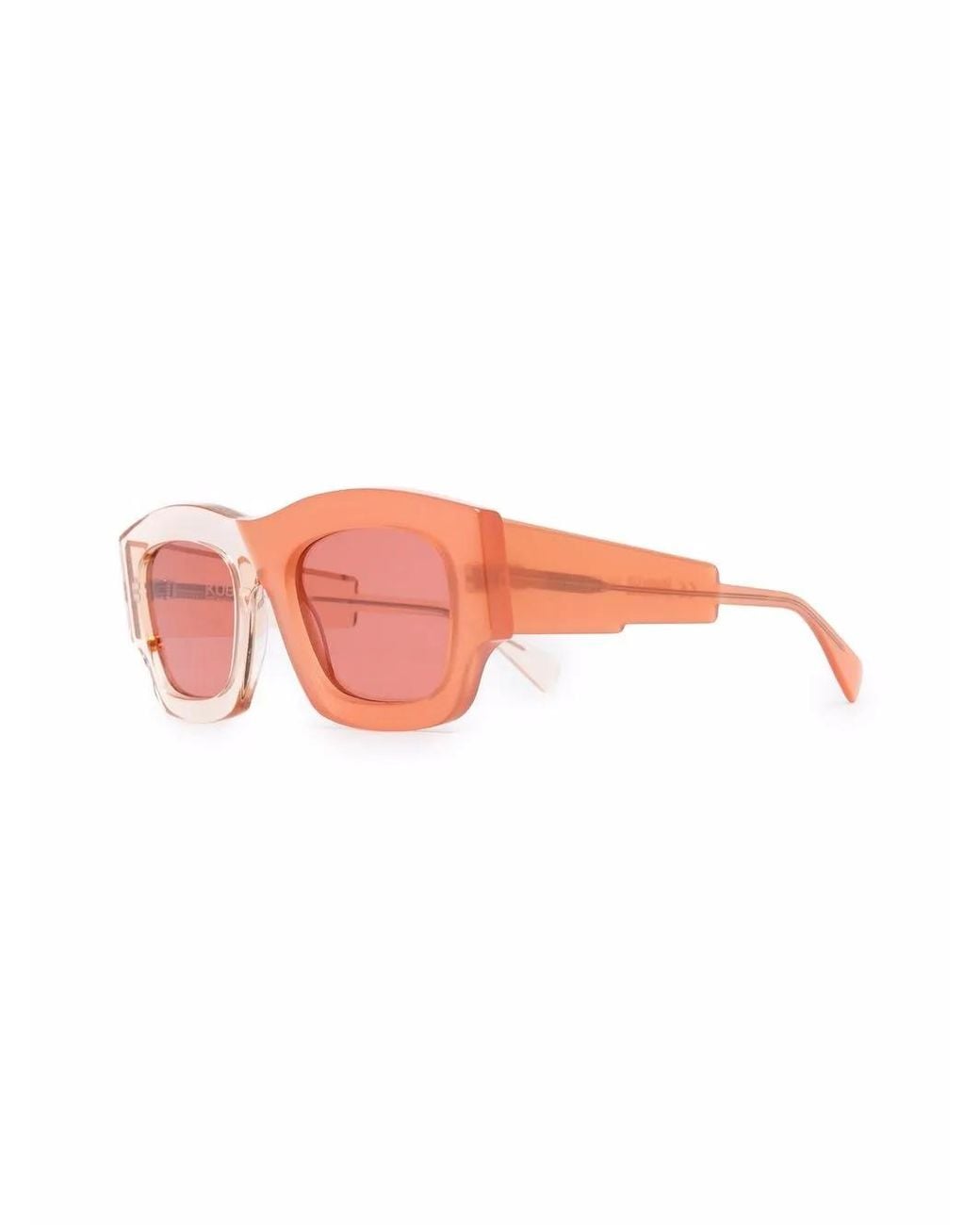 Kuboraum Pink Lunettes De Soleil C8 Bicolores À Monture Carrée