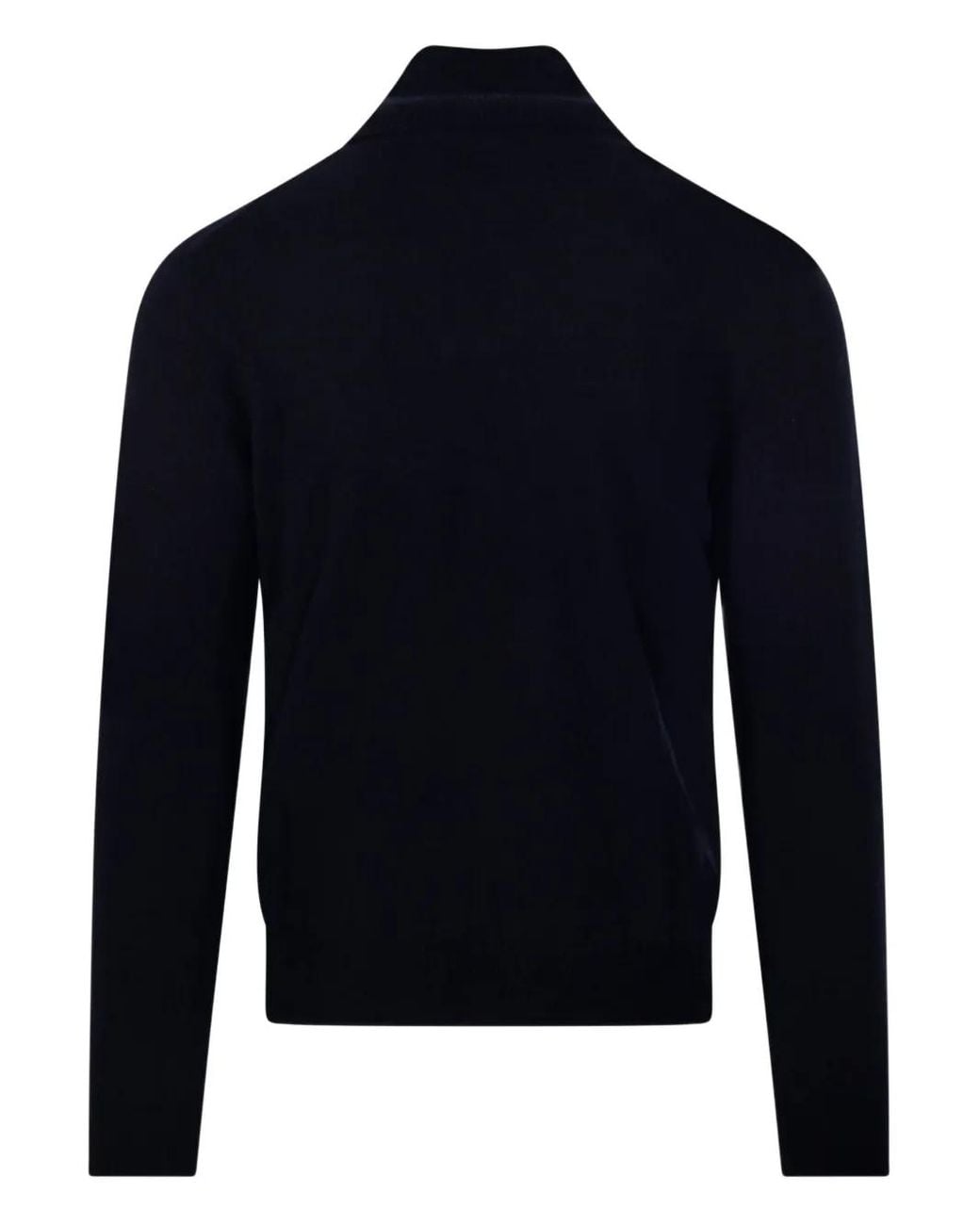 Altea Blue High-Neck Sweater for men