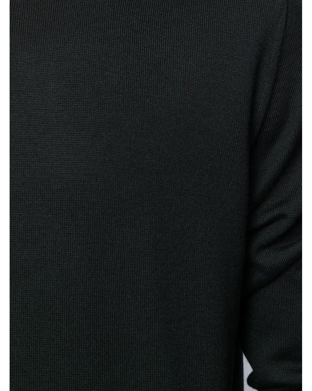 D4.0 Black Long Sleeve Jumper for men