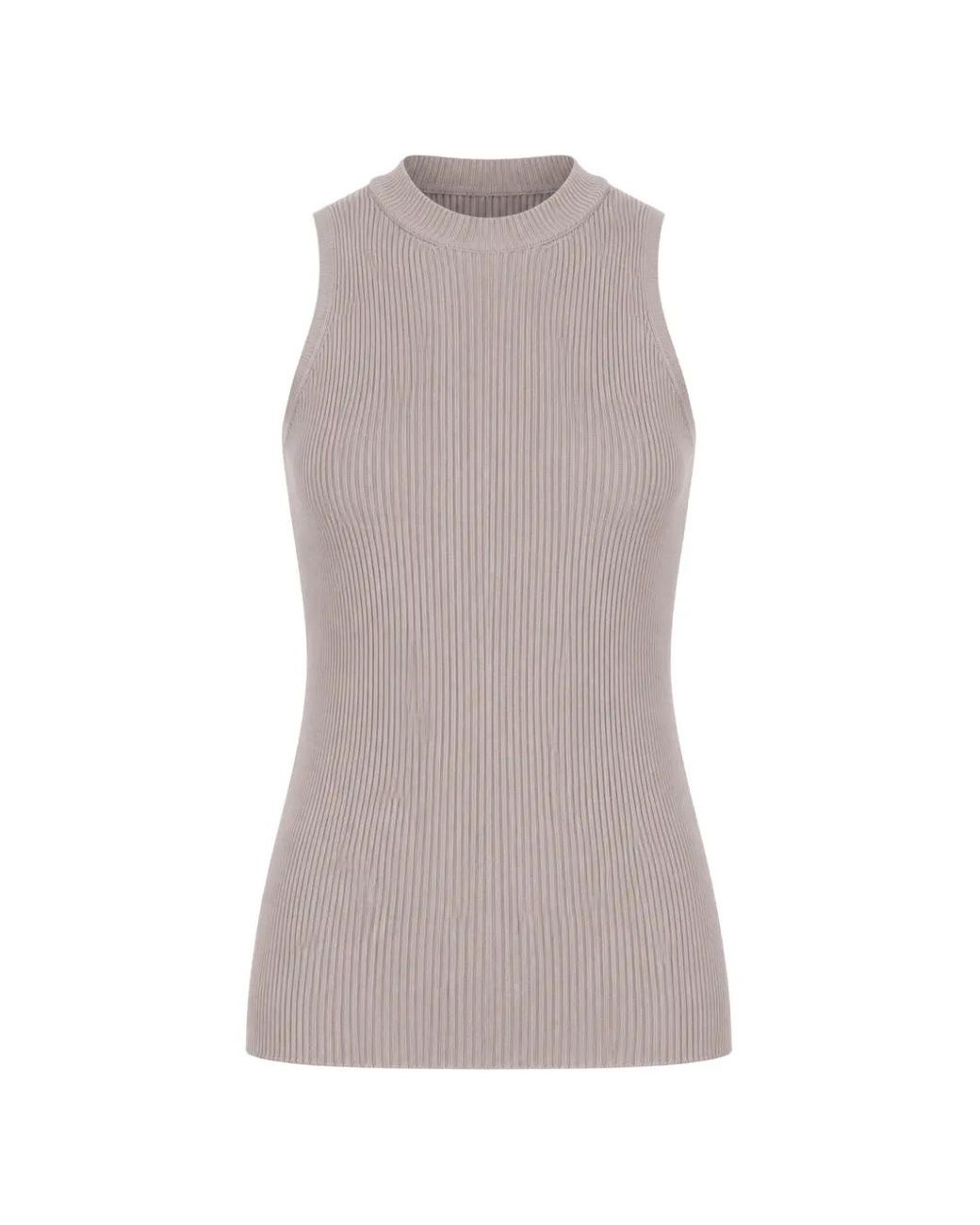 Rick Owens Gray Tower Tank Top