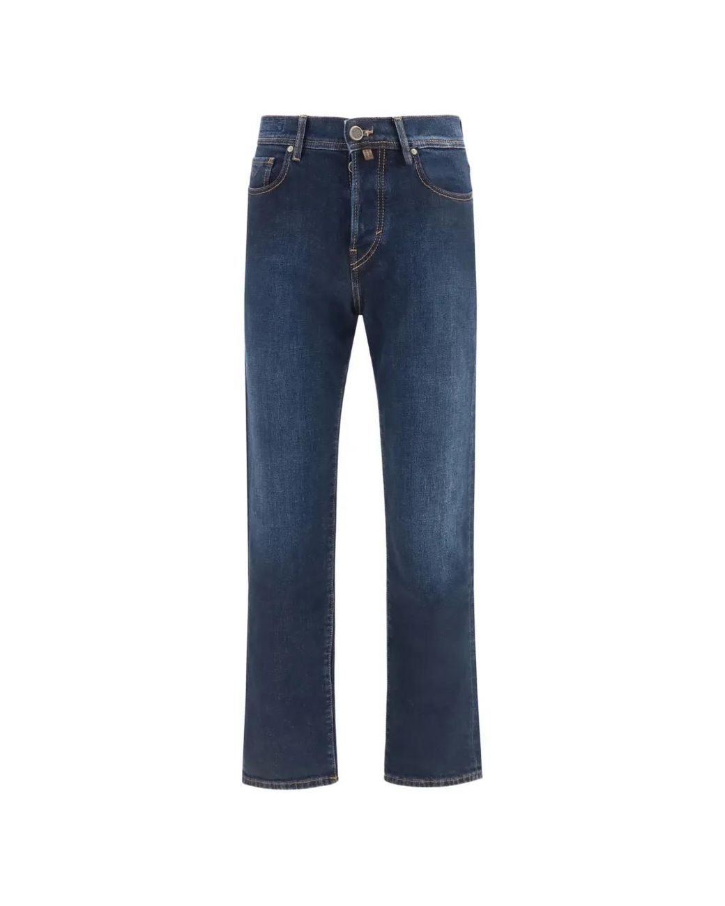 Jacob Cohen Blue Jean Edo À Patch Logo for men