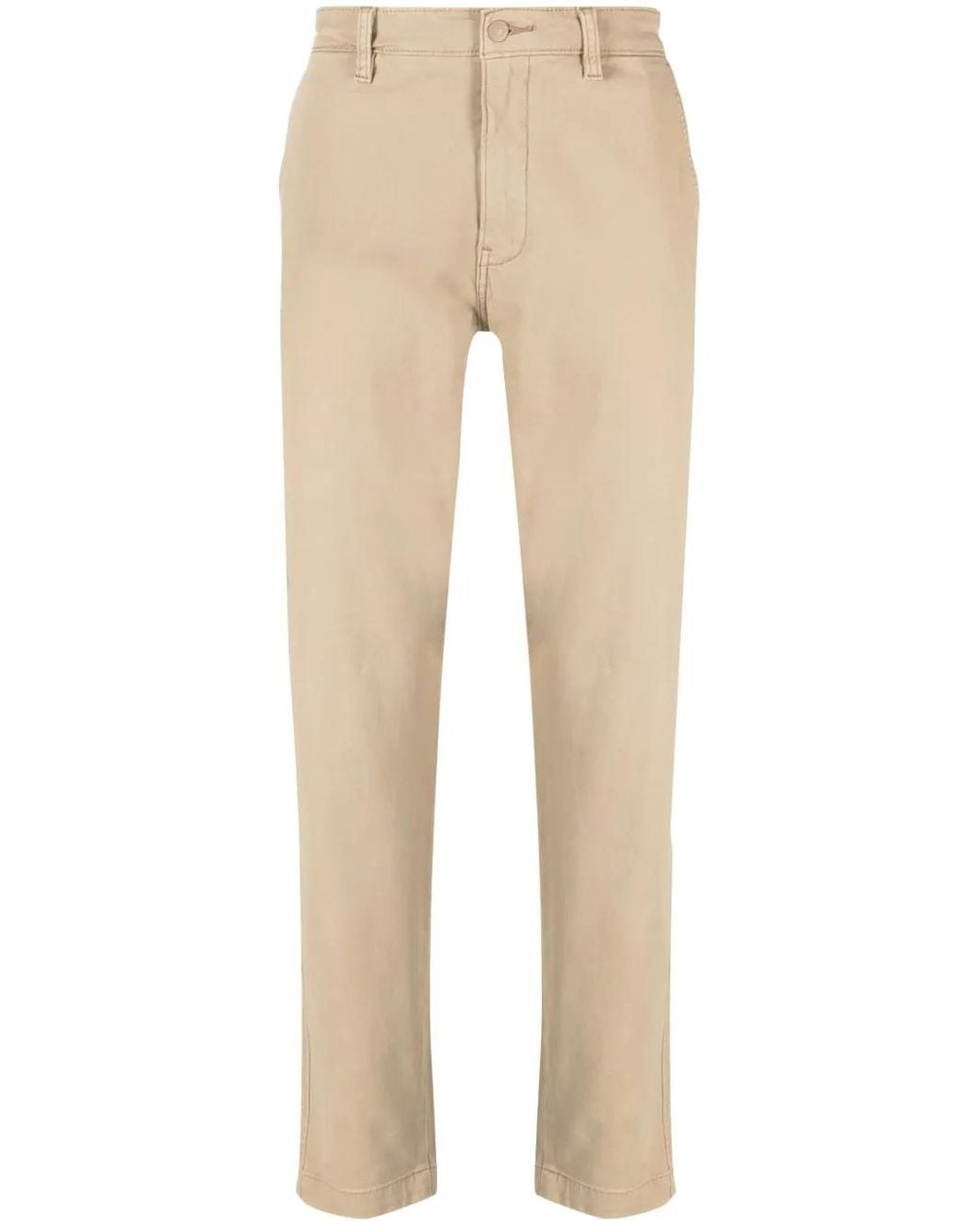Levi's Natural Logo-Patch Chino Trousers for men