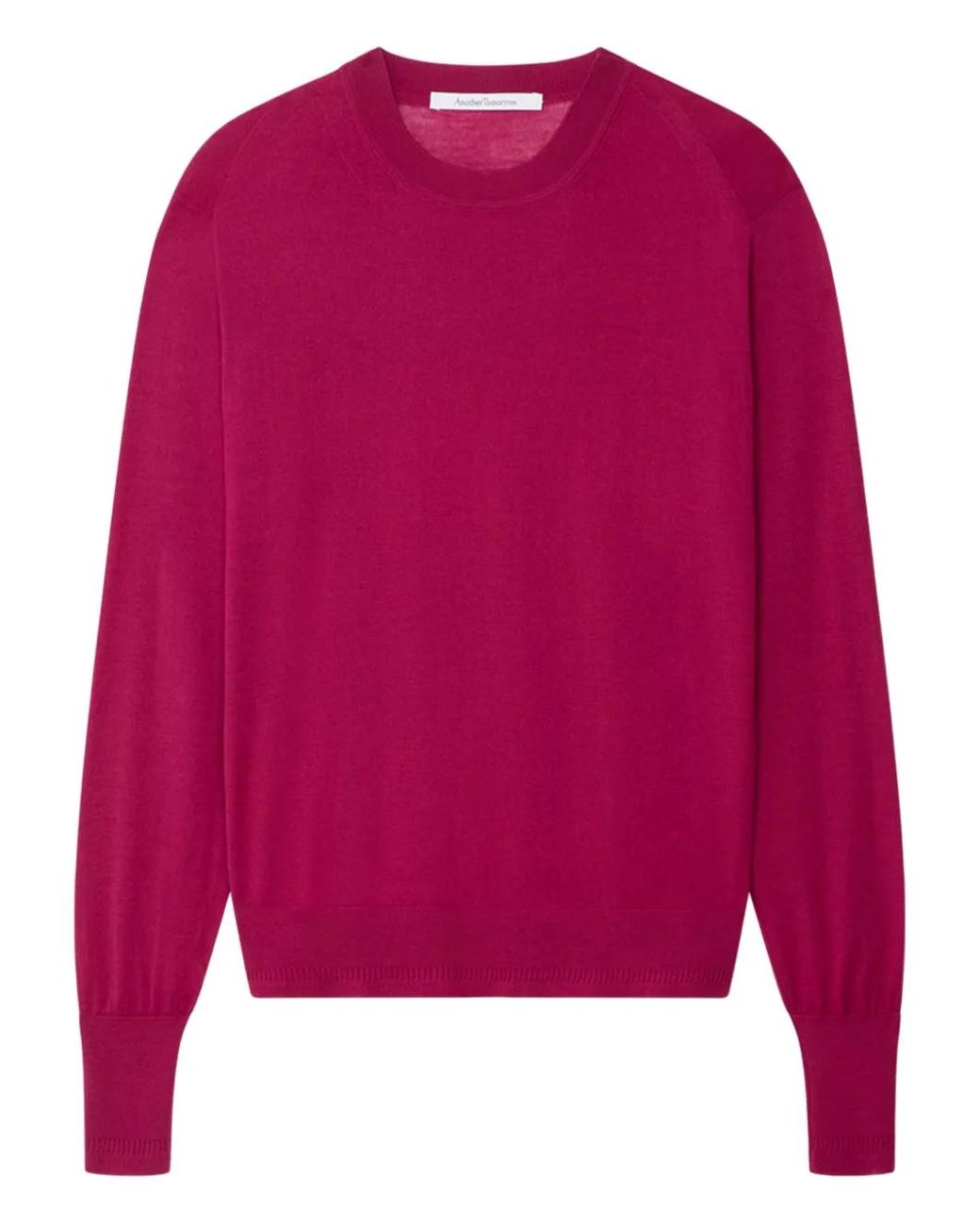 Another Tomorrow Pink Knitted Jumper