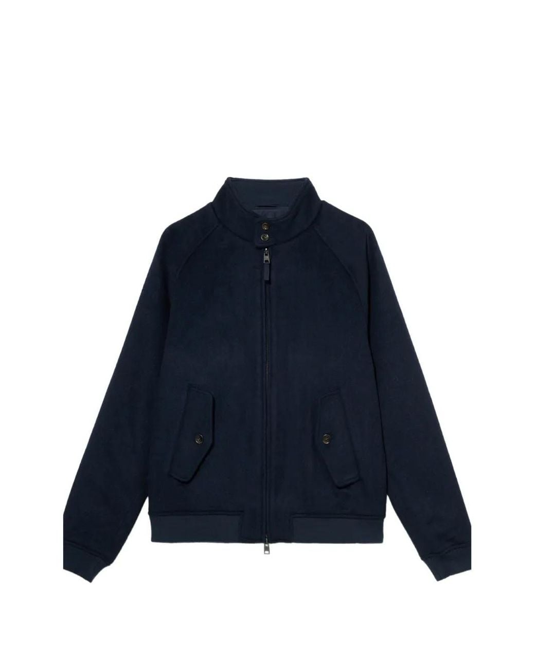 Brooks Brothers Blue Wool Harrington Jacket for men