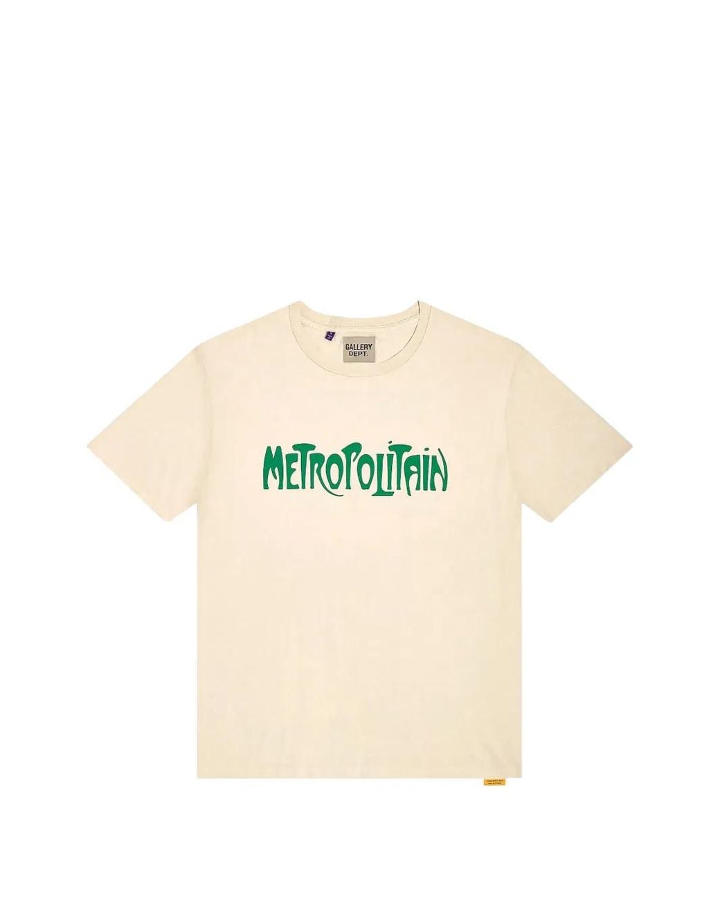GALLERY DEPT. Natural Logo-Print Cotton T-Shirt