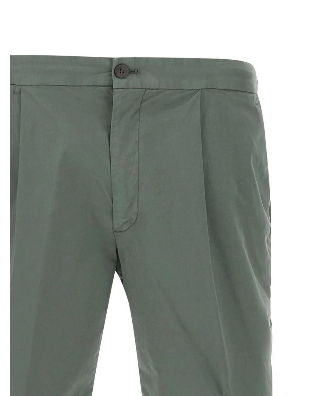 Devore Geplooide Shorts in het Gray voor heren