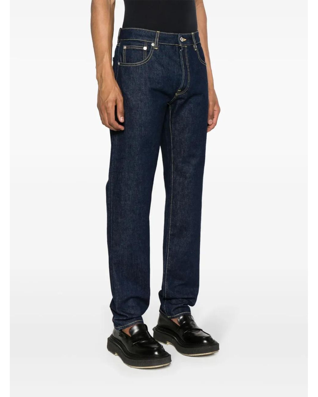 KENZO Blue Bara Slim-Cut Jeans for men