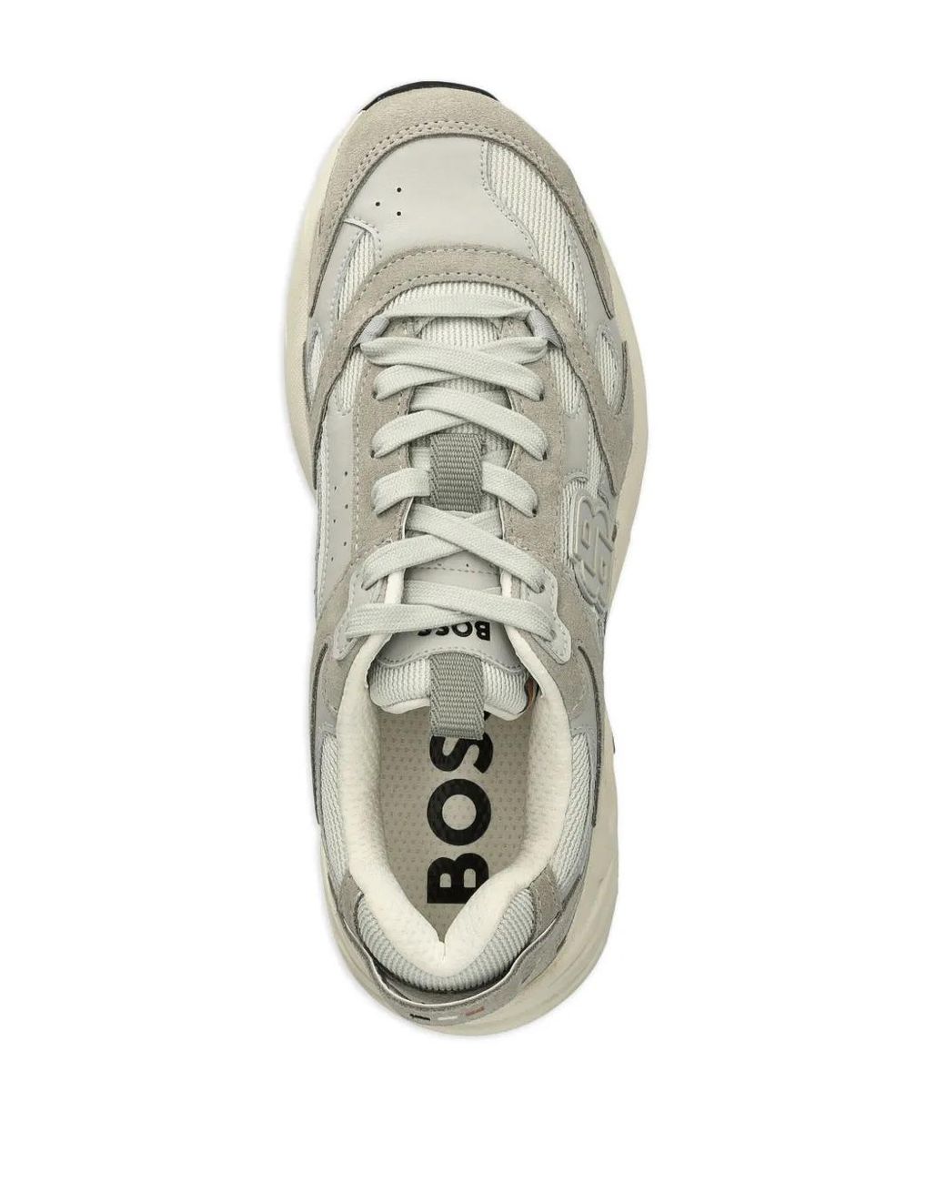 Boss White Levitt Sneakers for men