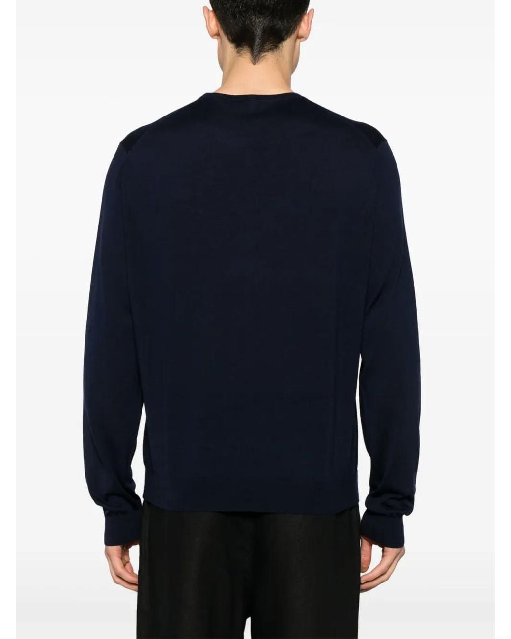 sunflower Blue Merino Wool Top for men