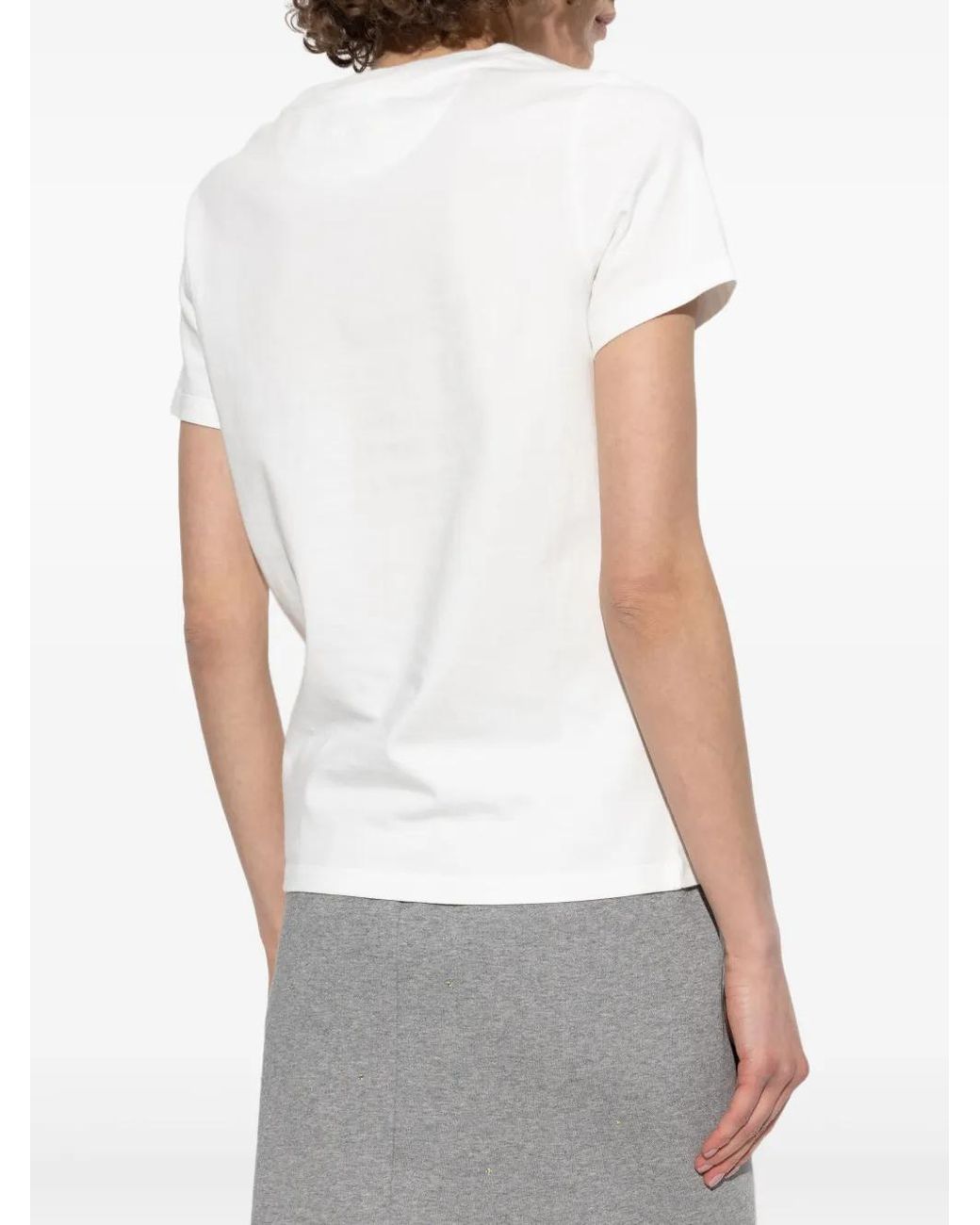 KENZO White Embroidered Logo T-Shirt