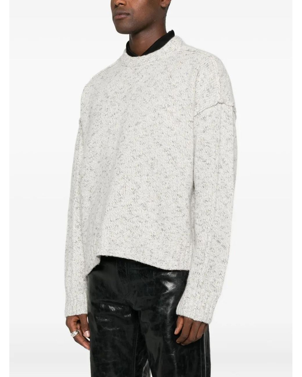 Won Hundred White Bently Jumper for men