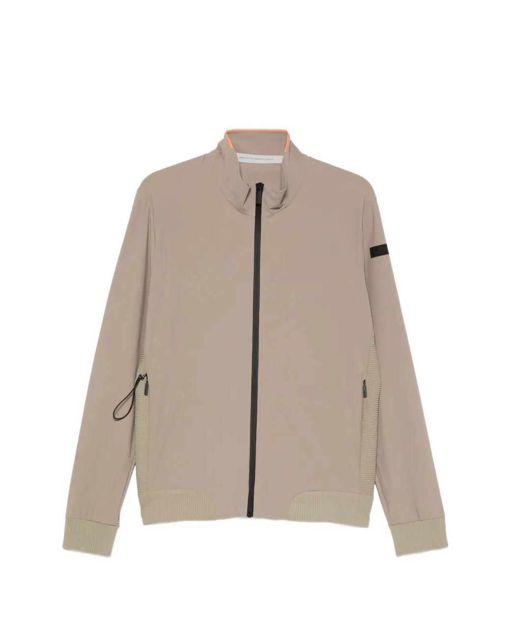 Rrd Natural Ribbed-Panel Zip-Up Jacket for men