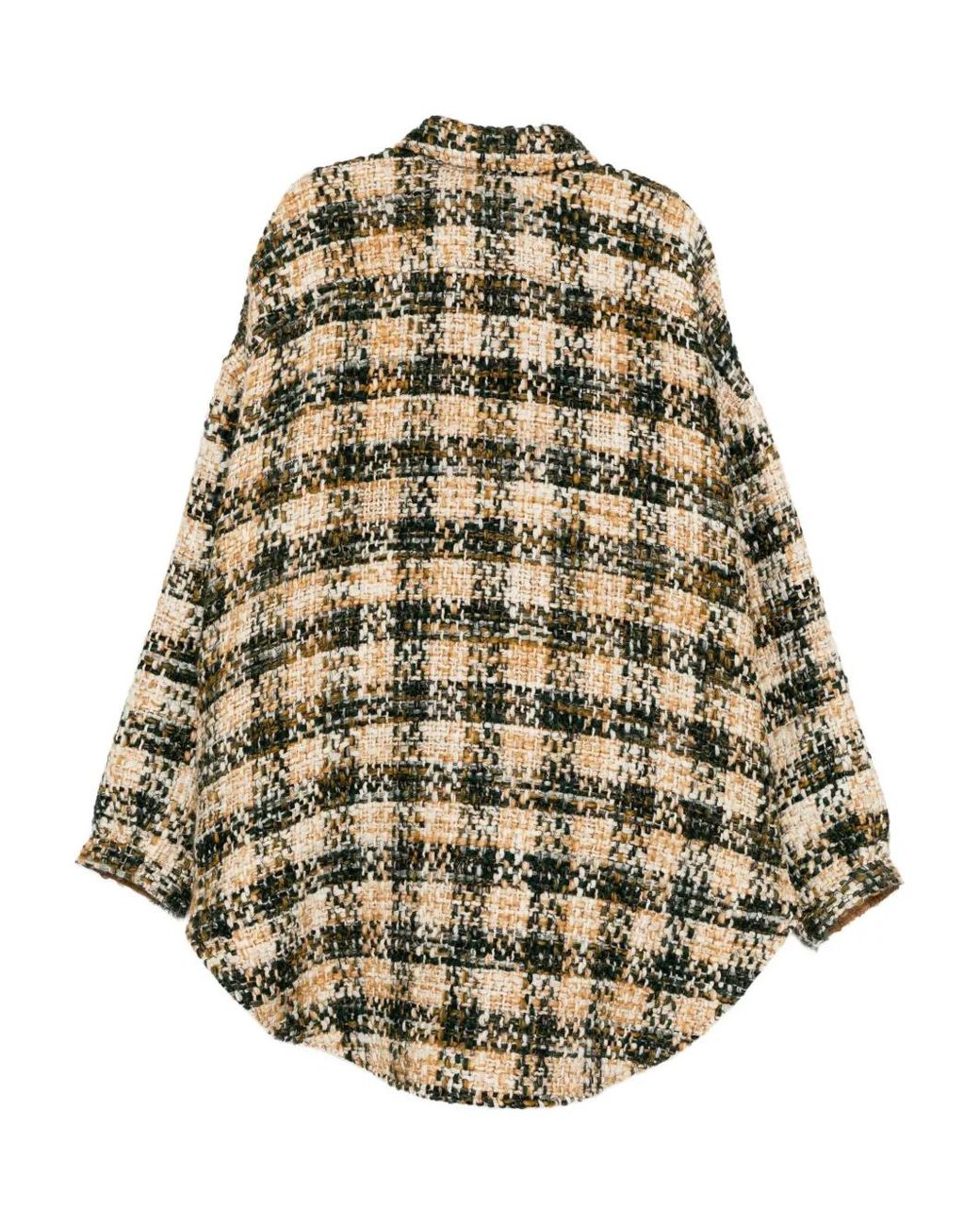 Monse Brown Oversized Shirt Coat