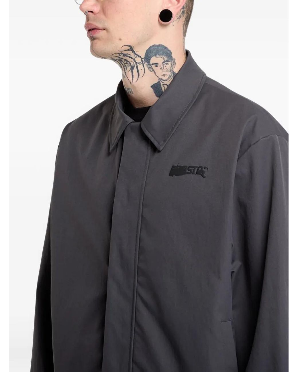 Prosto. Gray Splash Jacket for men