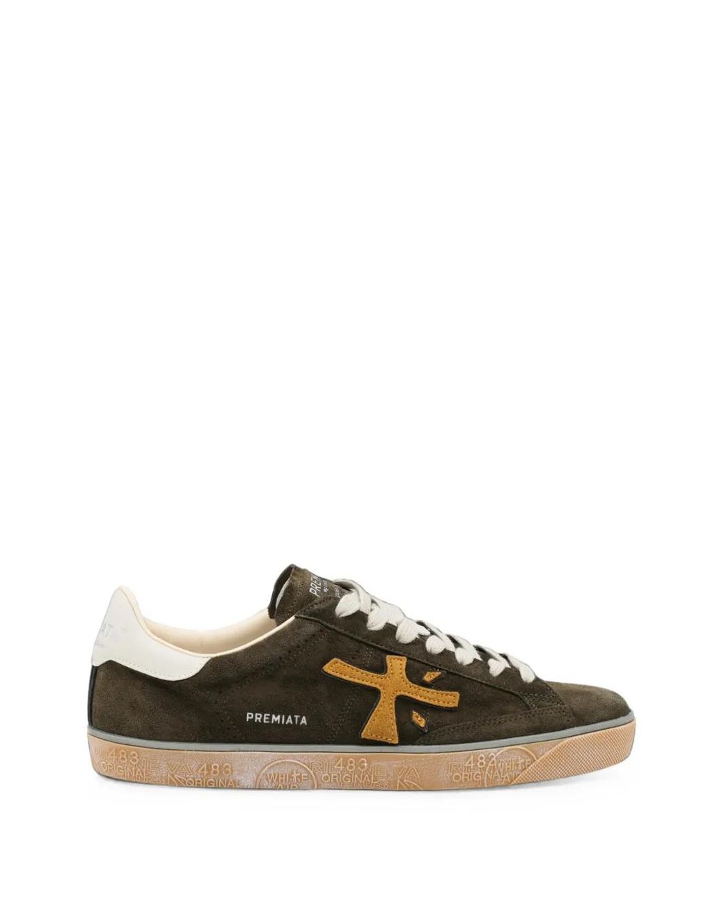 Premiata Green Steven 7627 Sneakers for men