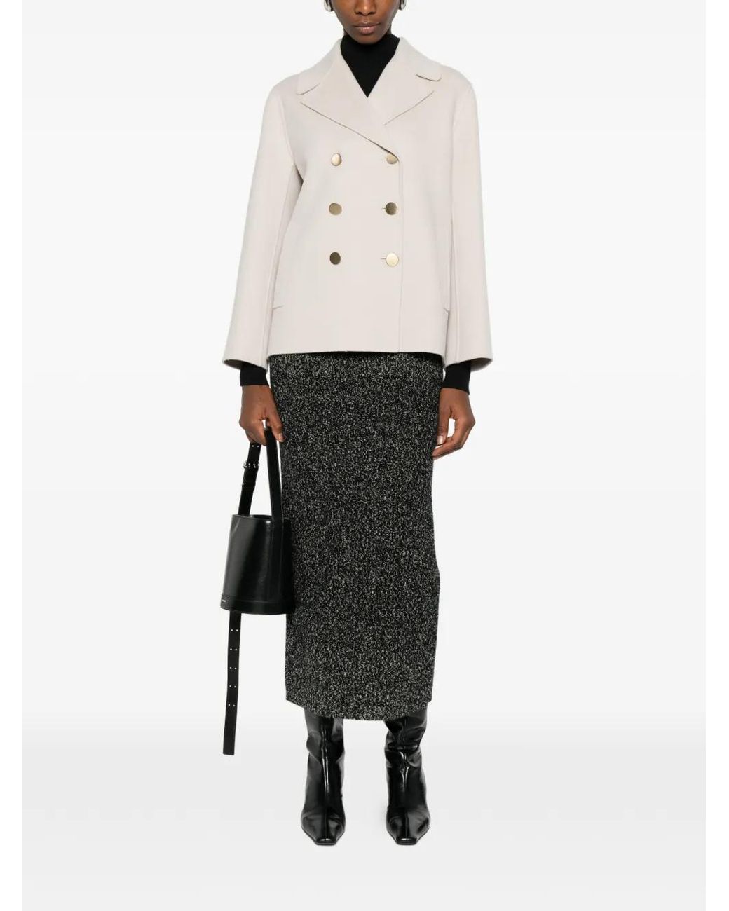 Max Mara White Margot Jacket