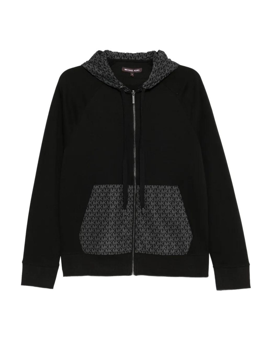 Chaqueta Con Monograma Y Capucha Michael Kors de hombre de color Black