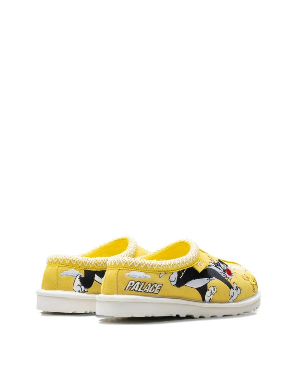 Ugg Yellow X Palace Looney Tunes Cartoon-Print Tasman Slippers for men
