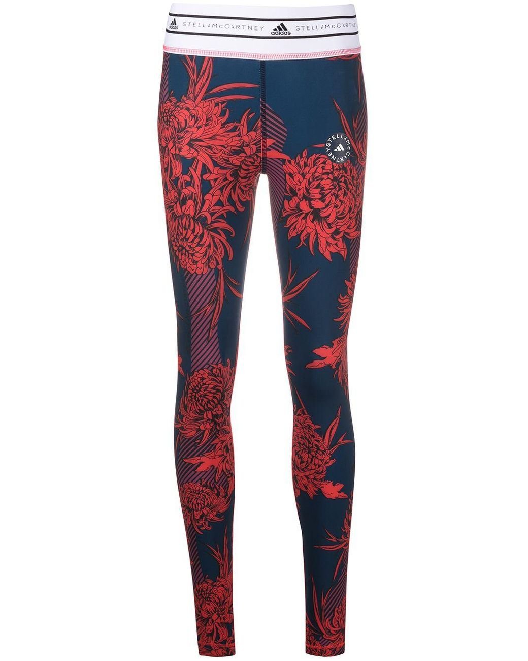 adidas By Stella McCartney Future Playground Floral-print leggings