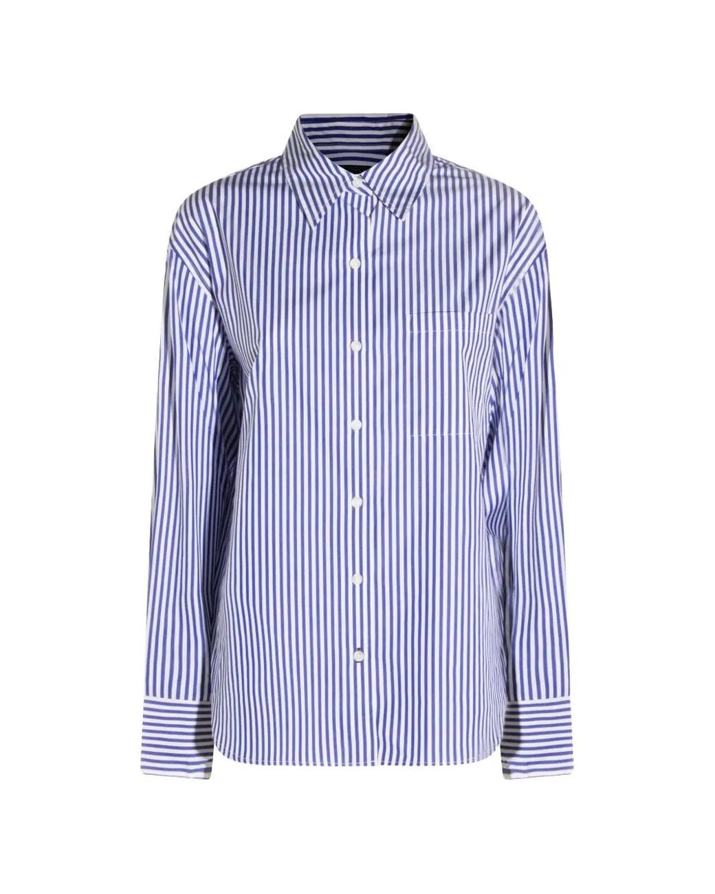 Rag & Bone Blue Connie Stripe Shirt