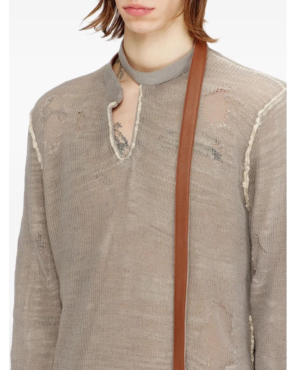 DIESEL Brown K-Daianeris Sweater for men