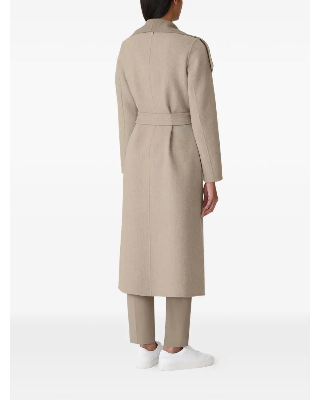 Mackage Natural Mai-Hb Shawl Belted Coat