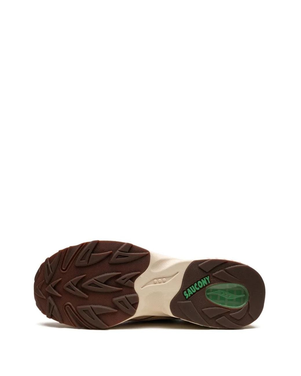 Saucony Green 3D Grid Hurricane "Earth Citizen" Sneakers