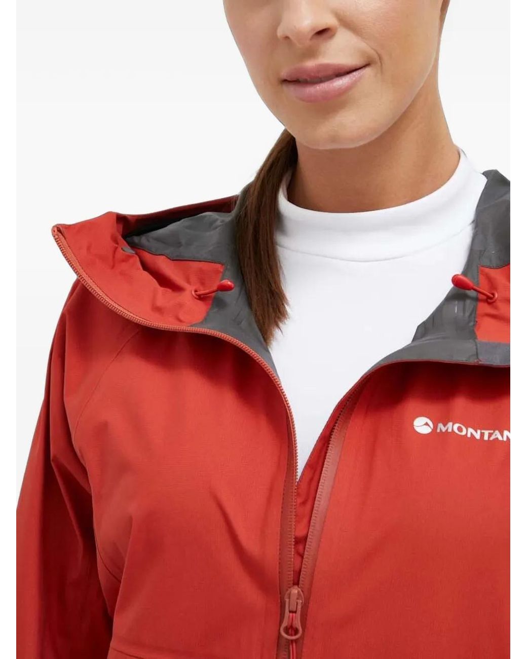 MONTANÉ Red Veste De Sport À Capuche