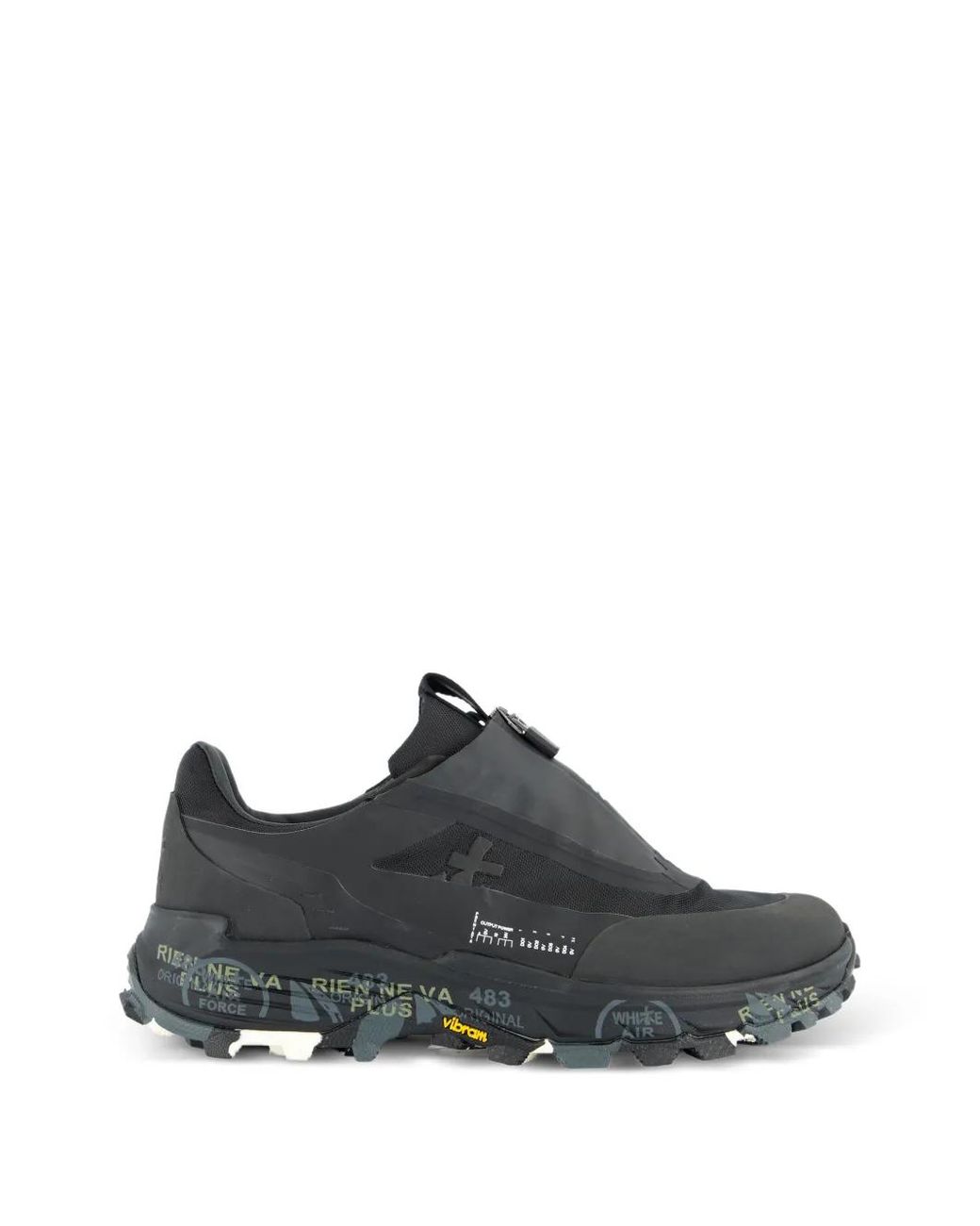 Premiata Black Sciliar 498 Sneakers for men