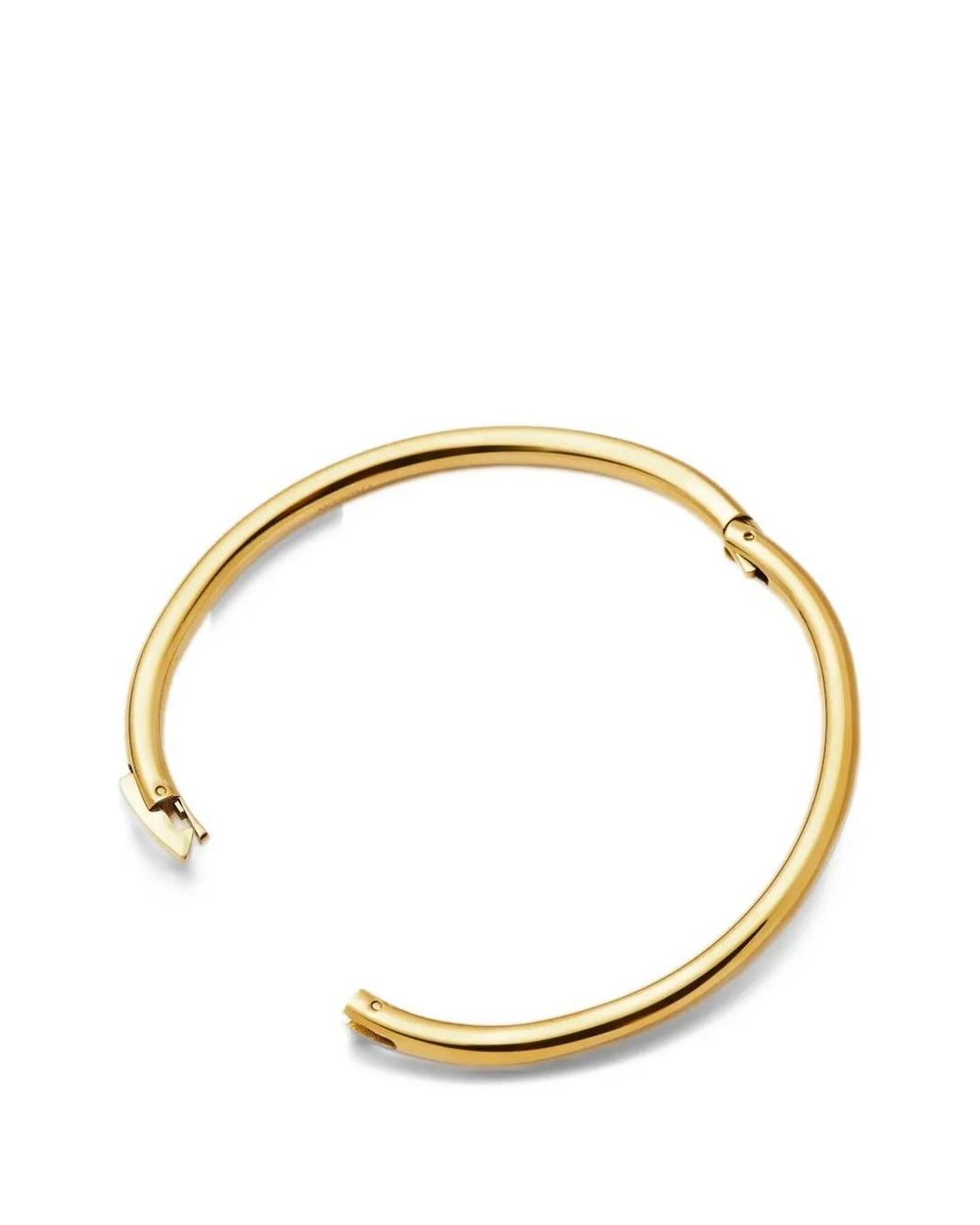 Missoma Metallic Hinged Round Bangle