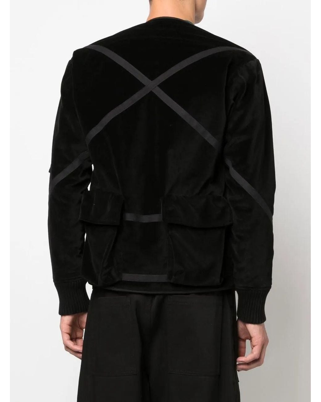 Chaqueta Con Diseño Patchwork Greg Lauren de hombre de color Black