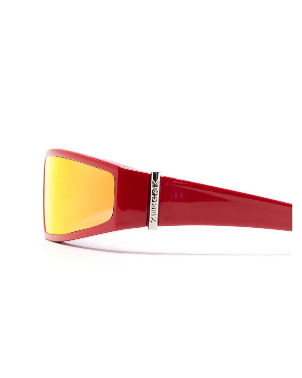 McQueen Pink Shield-Frame Sunglasses