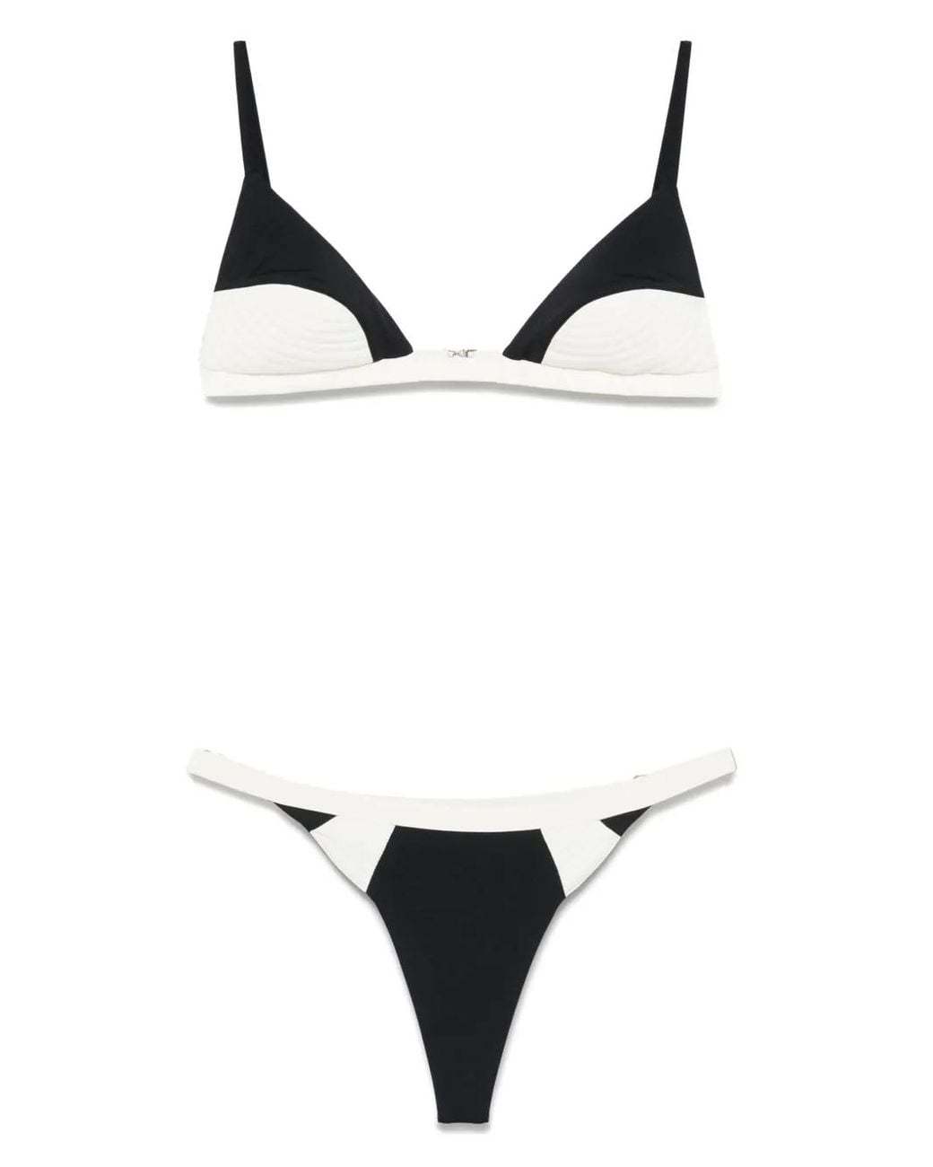 Noire Swimwear White Nyra & Alice Bikini