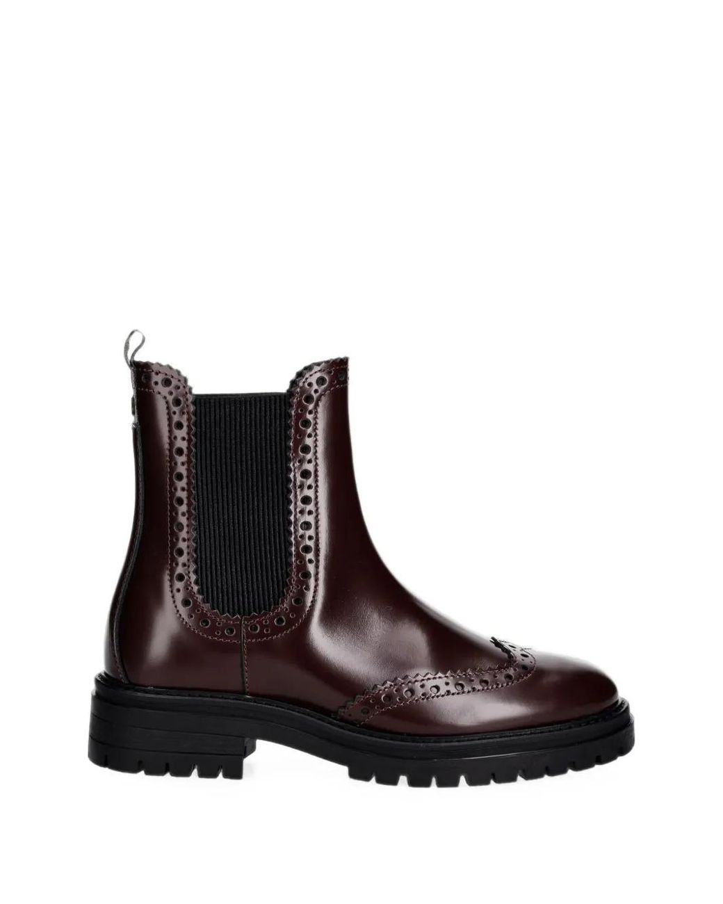 Barbour Brown Bottines Chelsea Façon Richelieu