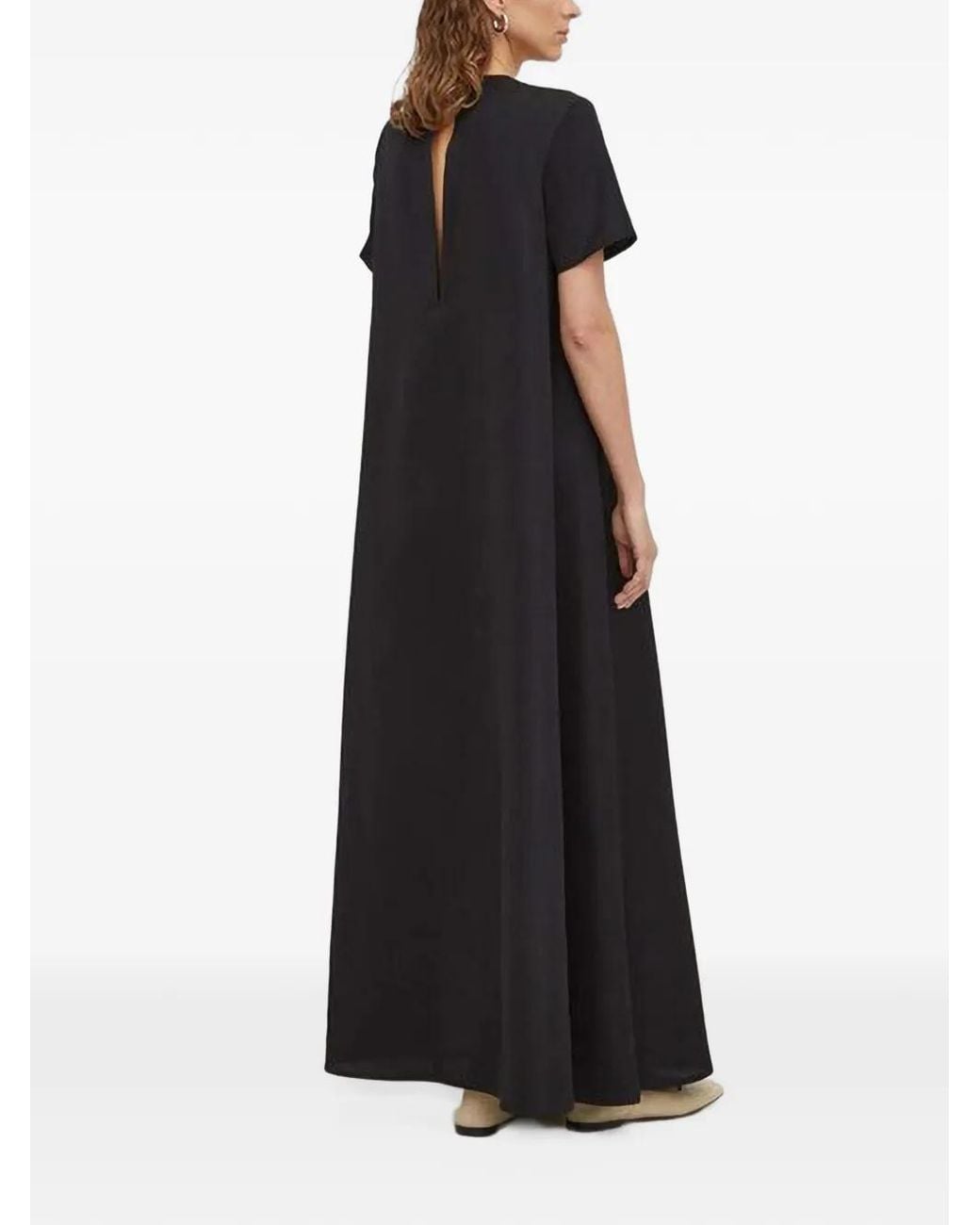 Lovechild Black Short-Sleeve A-Line Dress